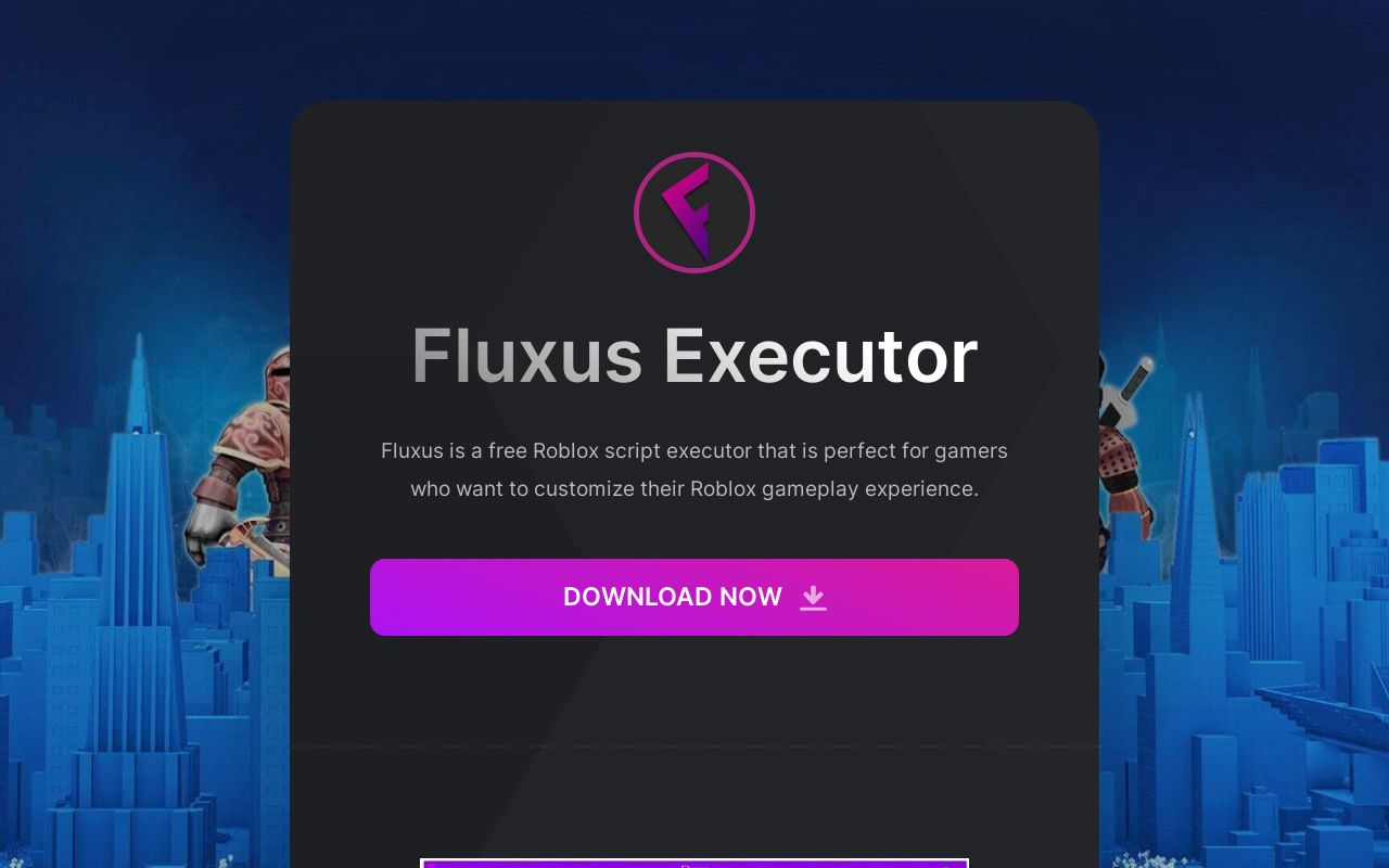 Fluxus | Free Roblox Executor 2023
